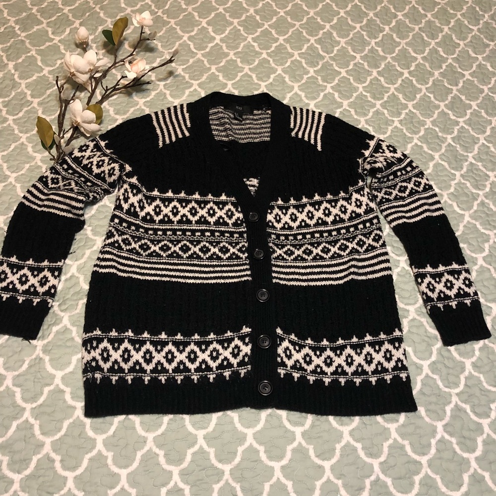 Black and white Cardigan